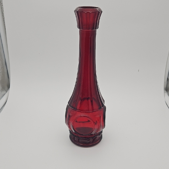 Vintage Other - Vintage Red Glass Vase